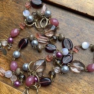 🌵Lia Sophia Multi Stone Necklace